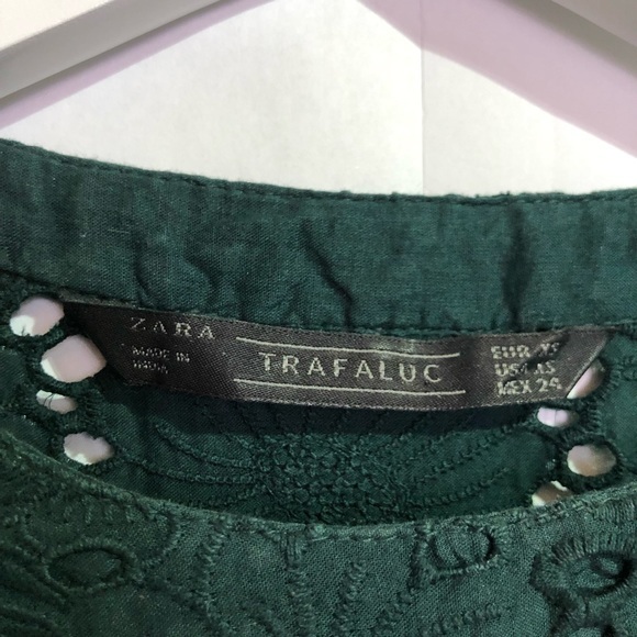 Mini Robe / Haut ZARA Trafaluc Gris Clair - Taille S - Neuf Sans étiquettes